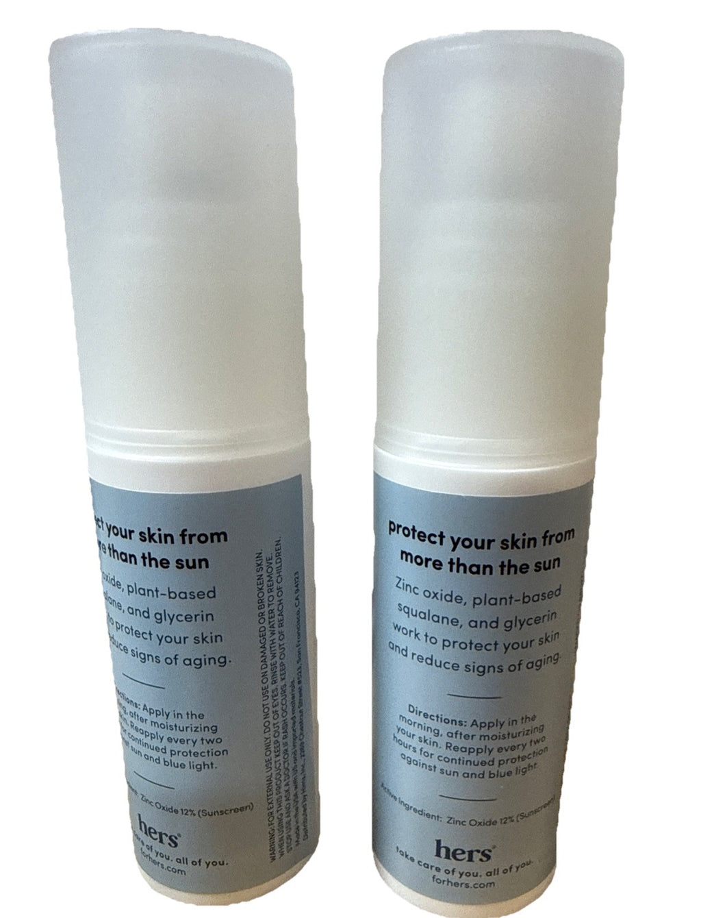 SPF 50+ Mineral Sunscreen with Multi-Screen Protection - 2 Pack 1 fl oz Each