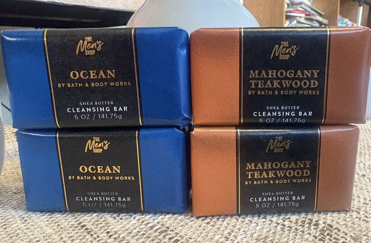 Shea Butter Cleansing Bar Soap - 4 Pack