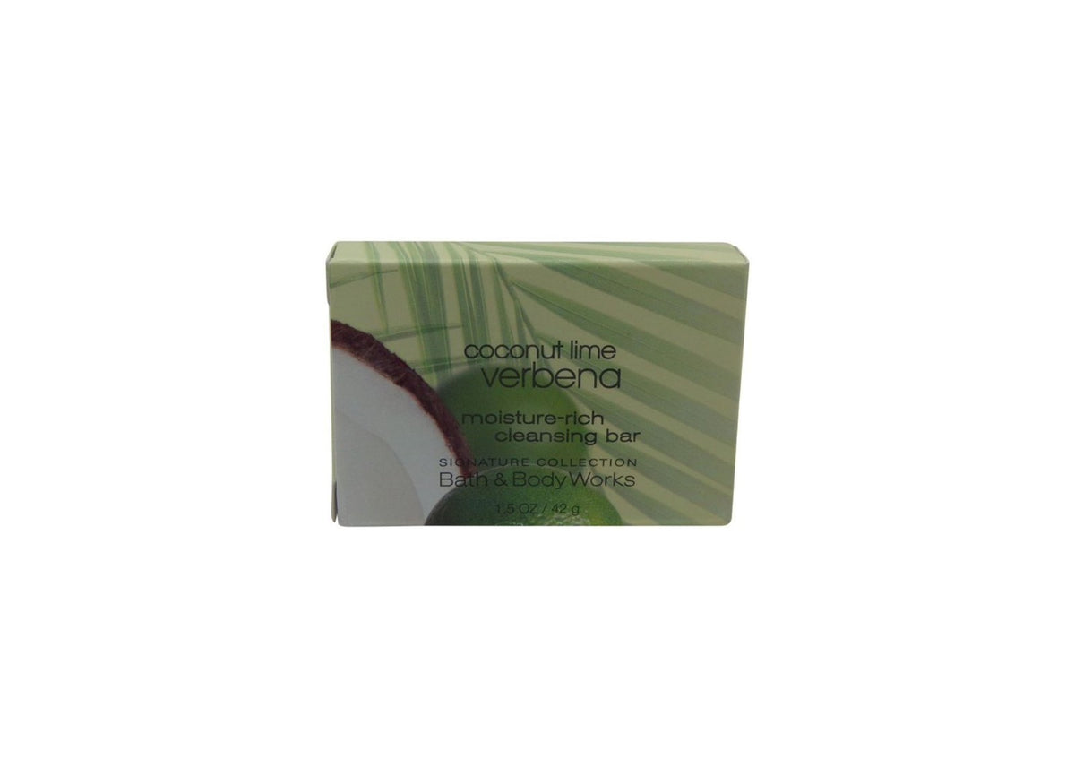 Vintage Coconut Lime Verbena Cleansing Bar Soap 1.5 oz - Moisturizing & Refreshing
