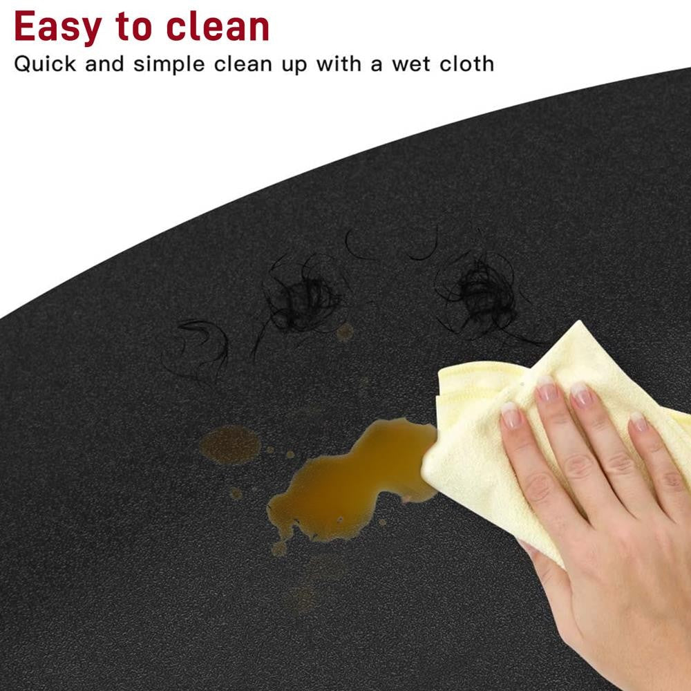 Anti-Fatigue Salon Floor Mat for Barber Chairs 3x4.5 ft Non-Slip Comfort