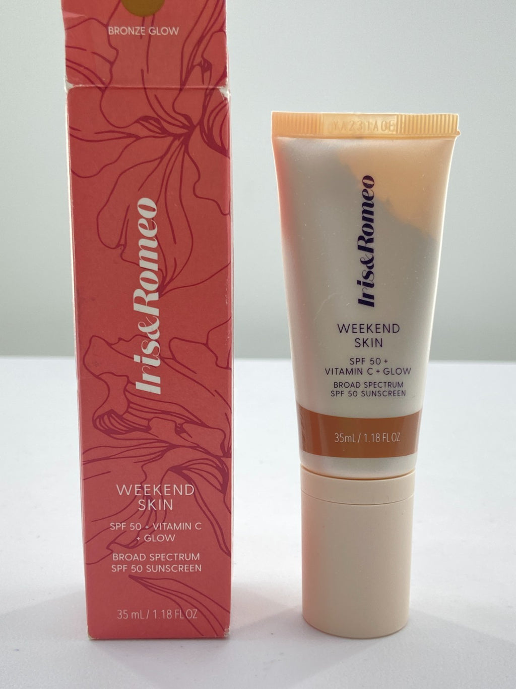 SPF 50 Tinted Sunscreen Bronze Glow 35ml - Hydrating & Broad Spectrum