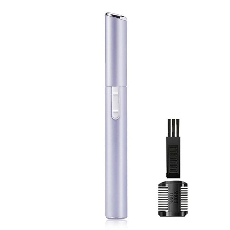Electric Eyebrow Trimmer & Facial Hair Remover for Women - Compact & Portable