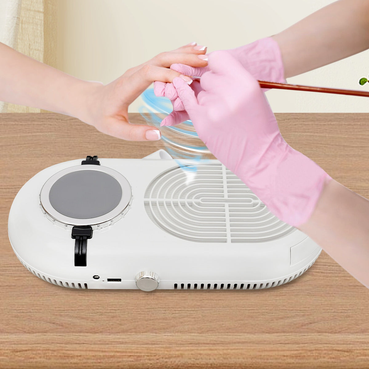 Nail Dust Collector Vacuum Fan for Nail Art and Manicure
