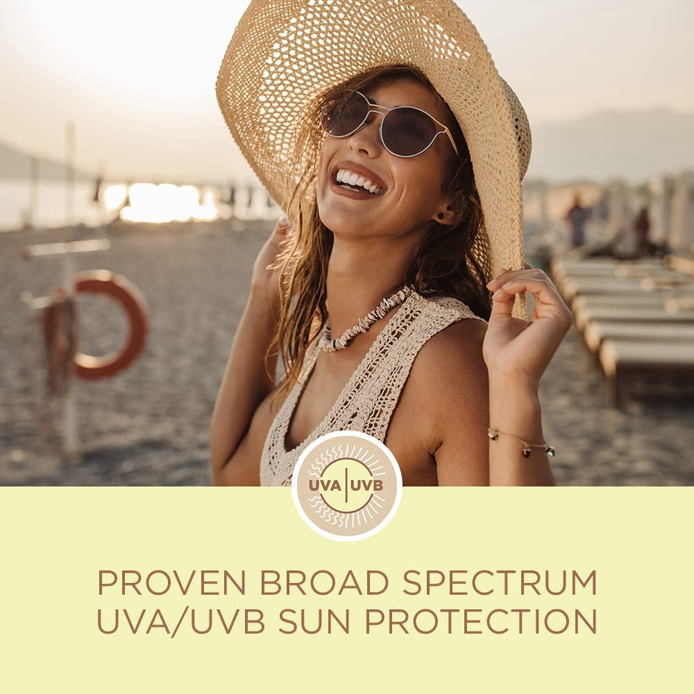 Water-Resistant SPF 15 Tanning Sunscreen Lotion for Body, Moisturizing & Broad Spectrum