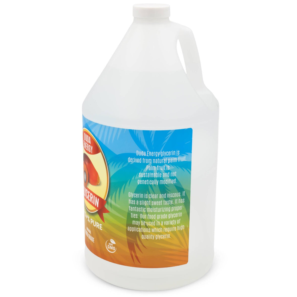 Vegetable Glycerin Food Grade Non-GMO Palm Fruit-Based USP - Multiple Sizes