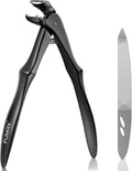 Heavy-Duty Toenail Clippers for Seniors & Men - Large Handle Thick Nail Trim