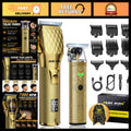 Cordless Hair Clippers & Trimmer Kit for Men - Professional Grooming Set