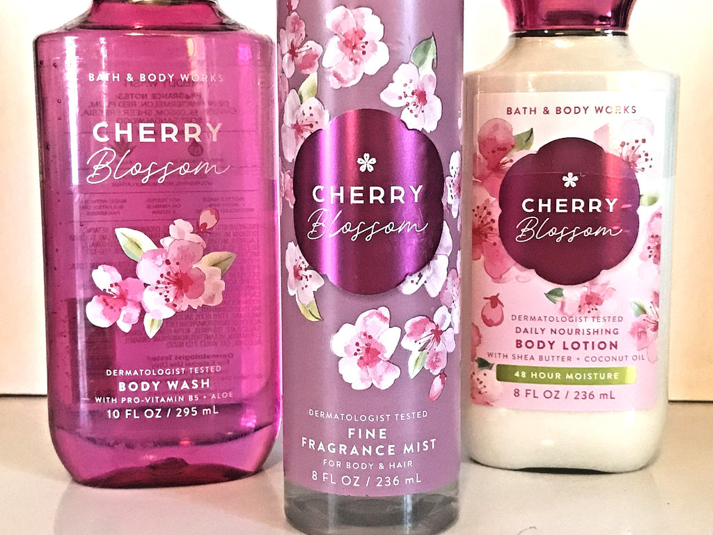 Cherry Blossom Fragrance Mist Lotion & Body Wash Set - Bath & Body Works