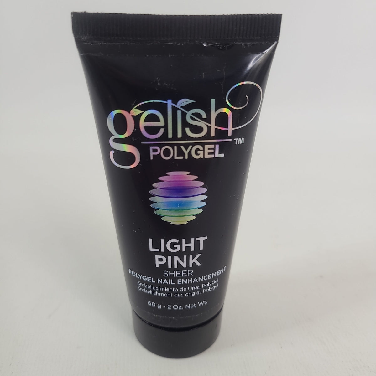 Pink Gel Nail Enhancement Light Pink Sheer 2oz - PolyGel Nail Gel