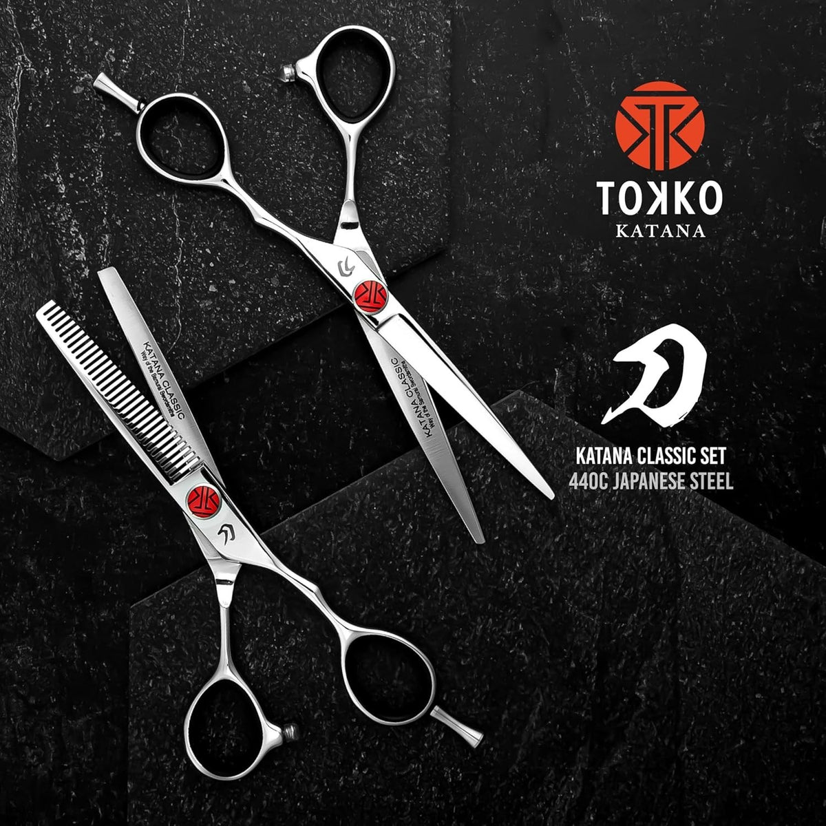 Professional 6.5-inch Japanese Steel Hair Cutting Shears for Stylists