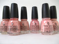 Nail Polish Set 6 Pack - Long-Lasting China Glaze Diva Bride 0.5 oz