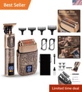 Men's Electric Foil Shaver & Beard Trimmer Set - Rechargeable Grooming Kit