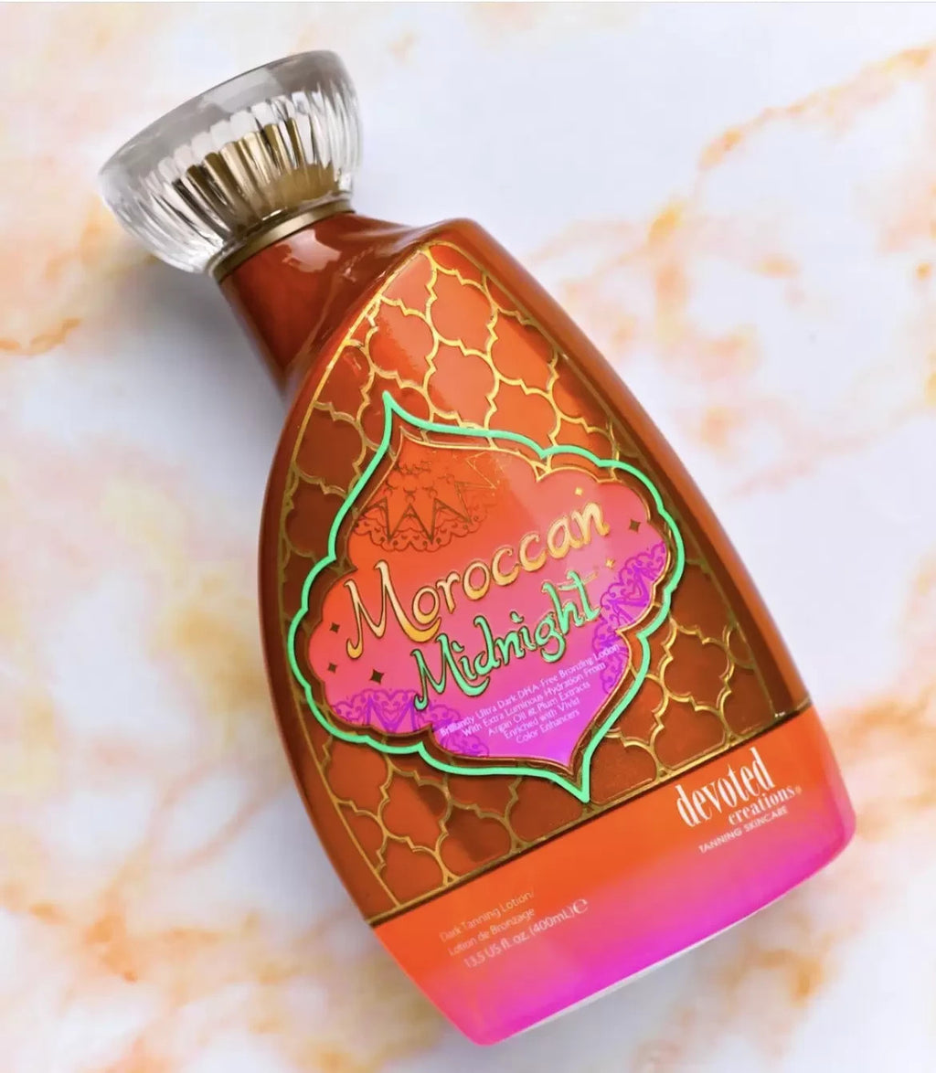 Moroccan Midnight DHA-Free Bronzing Lotion - 13.5oz Natural Tanning Oil