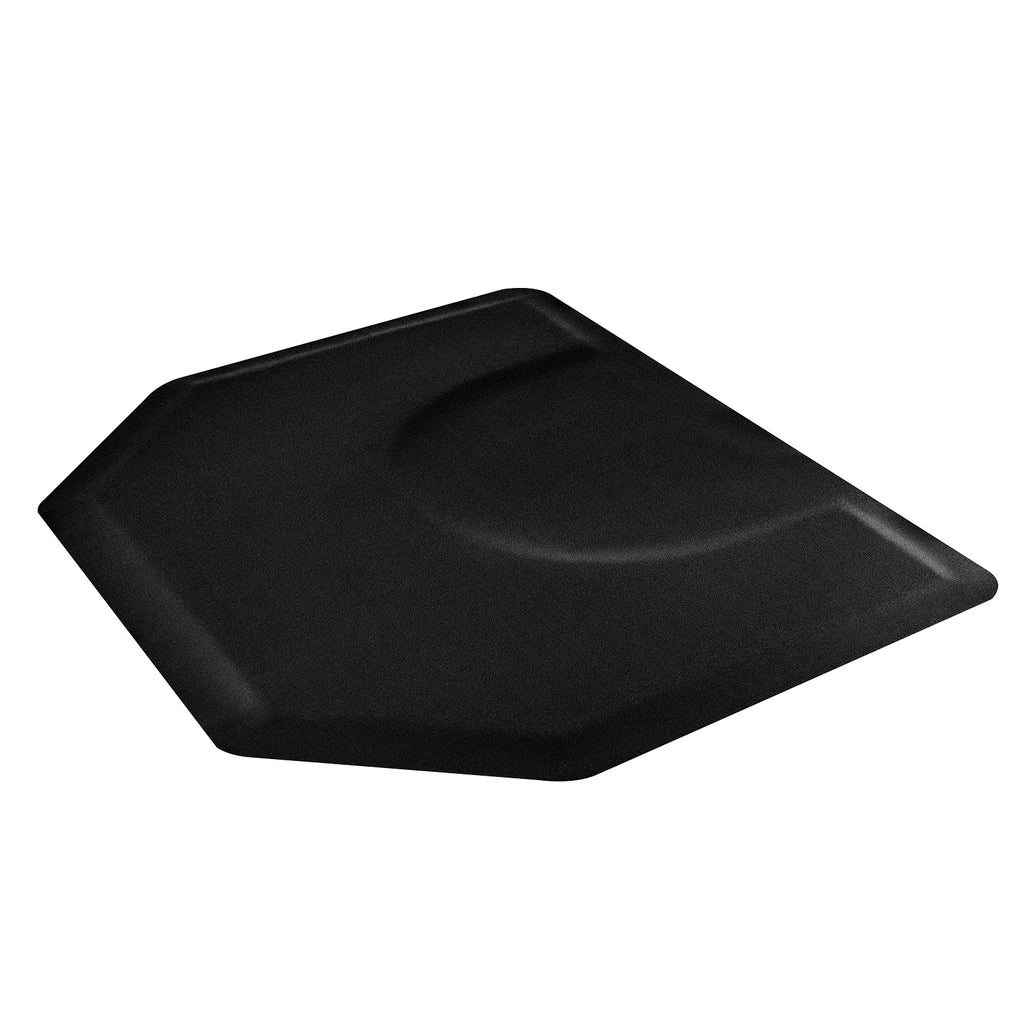 Anti-Fatigue Salon Floor Mat 4x5 ft with 1/2-Inch Foam for Hair Stylist Comfort
