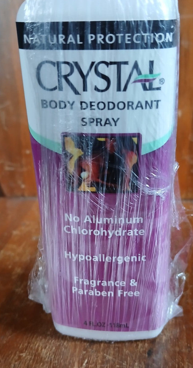 Crystal Unscented Mineral Salt Deodorant Spray 4 fl oz - Odor Protection