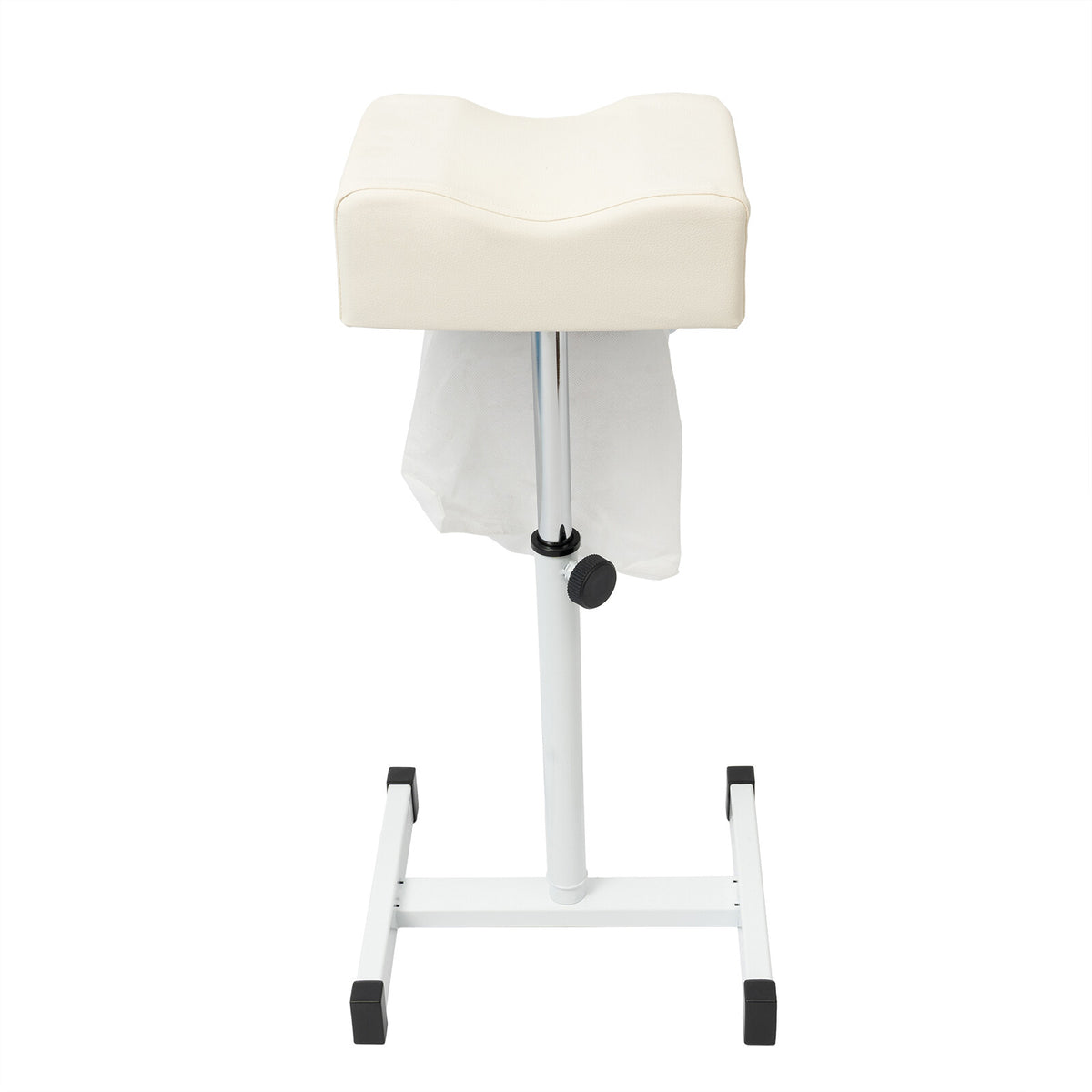 Pedicure Manicure Chair Salon Lift Stool with Adjustable Height and Footrest
