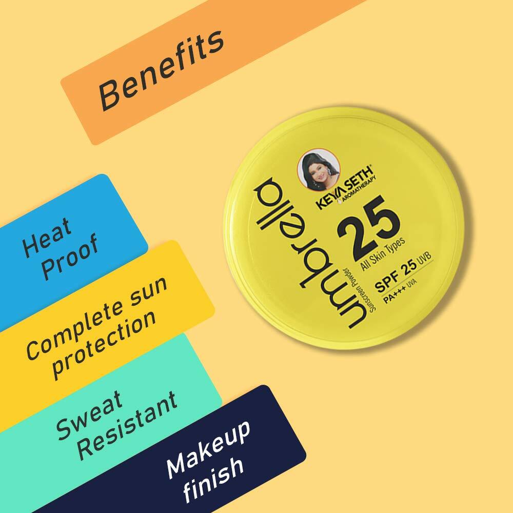 Sunscreen Powder SPF 25 with PA+++ UV Protection for Oily Skin - 50g