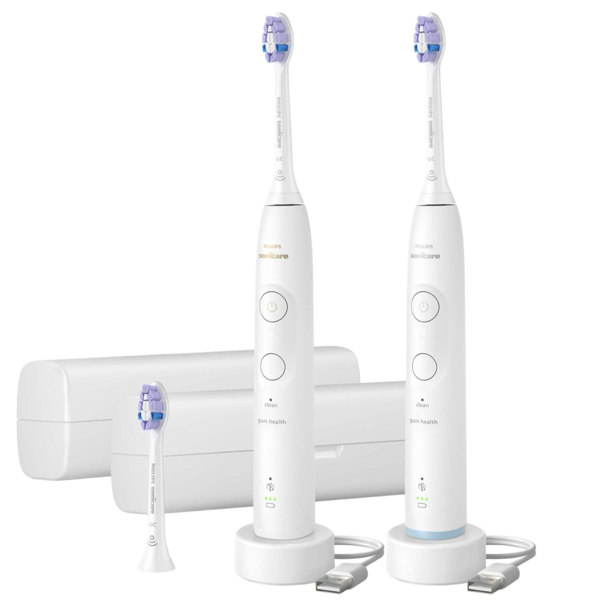 Philips Sonicare Advanced Clean Rechargeable Electric Toothbrush Set