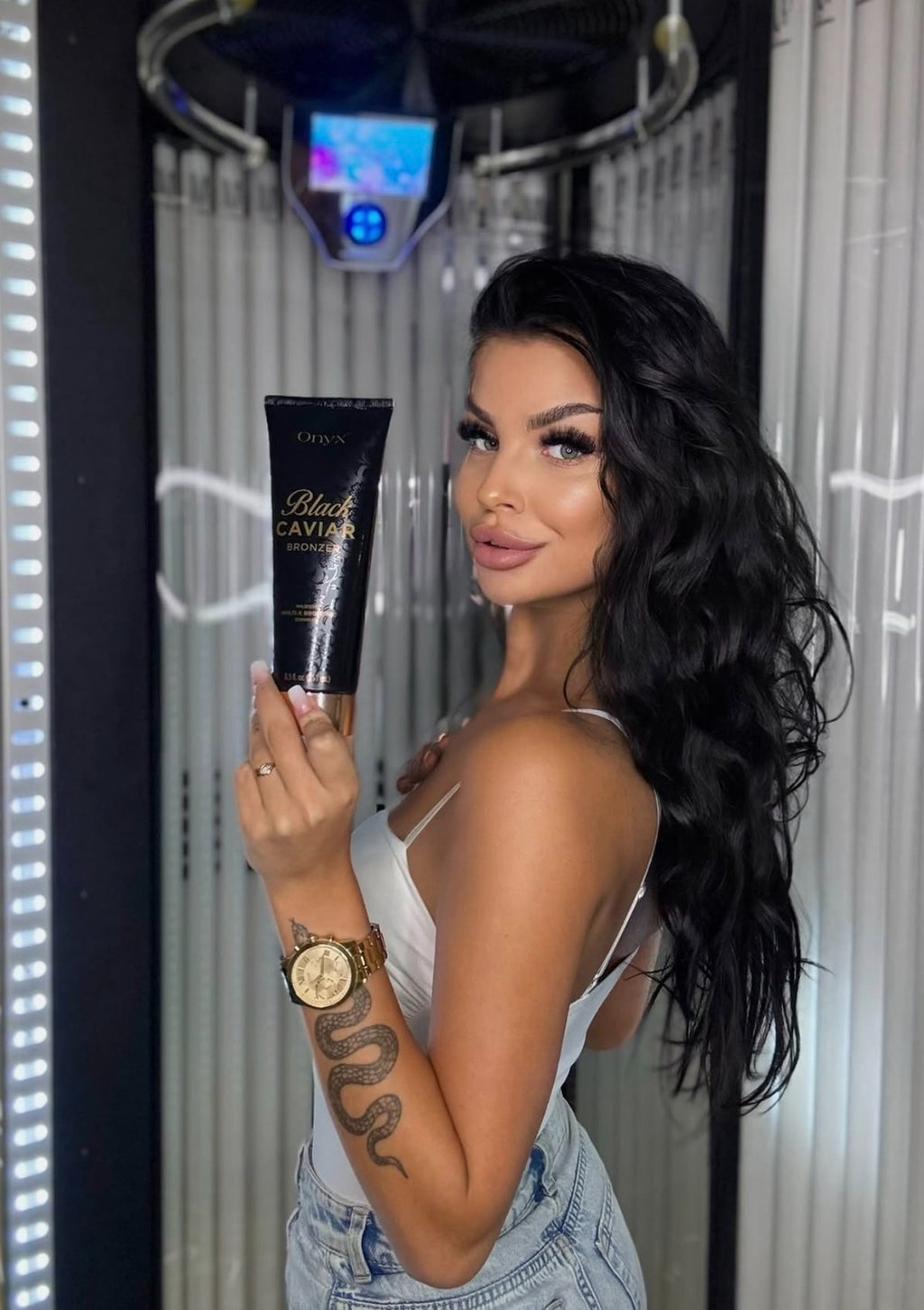 Dark Bronzer Tanning Lotion for Deep, Streak-Free Tan 6.76 fl oz