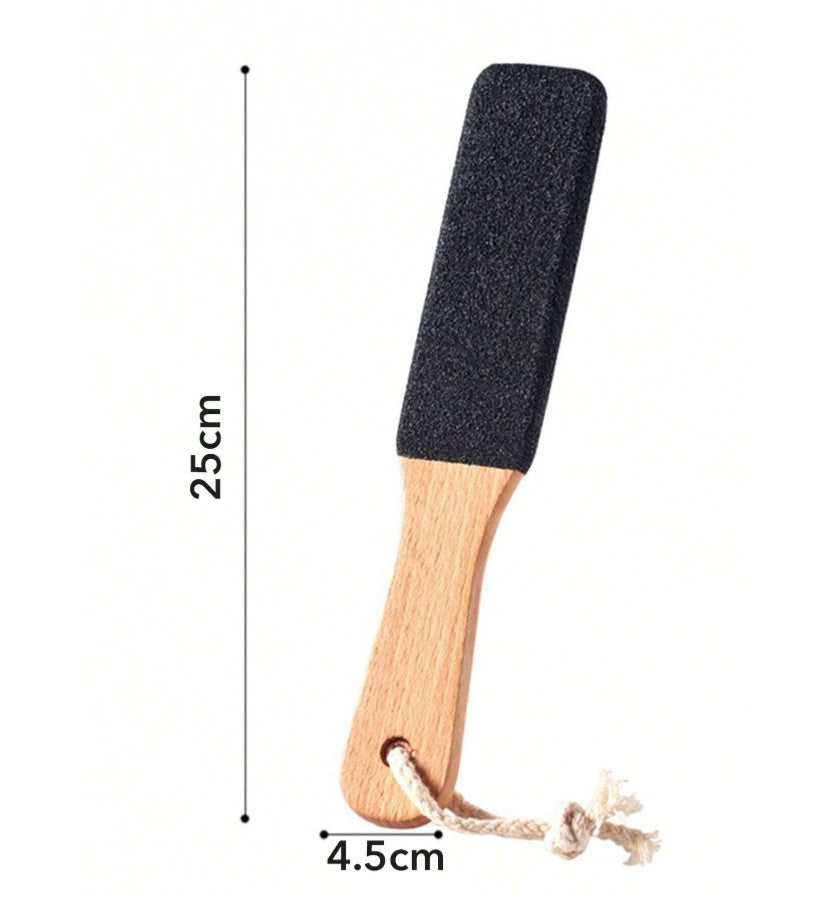Professional Beech Wood Foot File for Callus & Dead Skin Removal