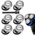 Replacement Shaver Heads for Philips Norelco Series 1000 2000 3000 - 6 Pack