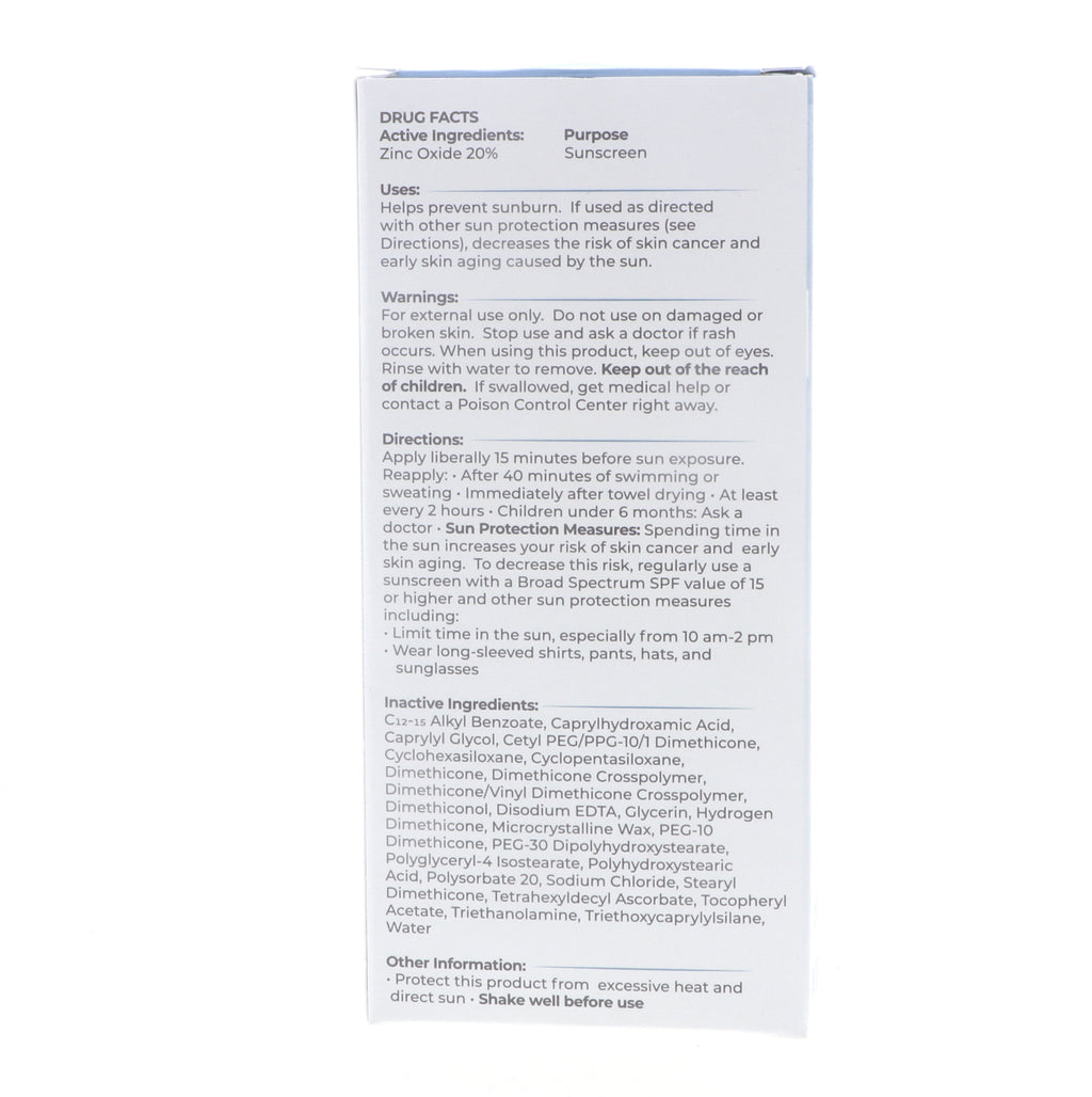 Mineral Sunscreen SPF40 for Body & Face Non-Tinted 3.5 oz - Sensitive Skin
