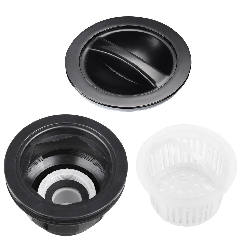 Salon Drain & Accessory Kit with Strainer Cover for Shampoo Bowls