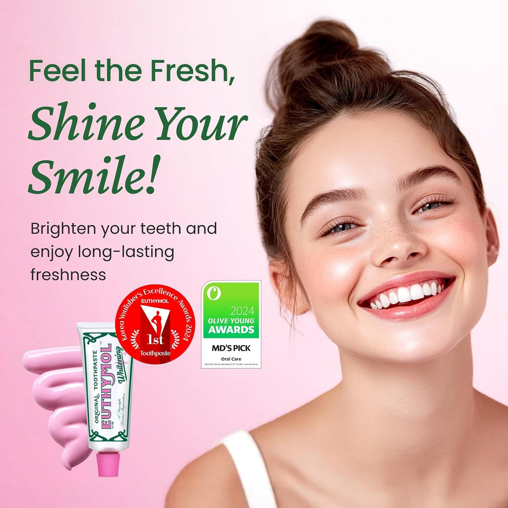 Whitening Toothpaste with Fluoride and Stain Removal - 3.7oz