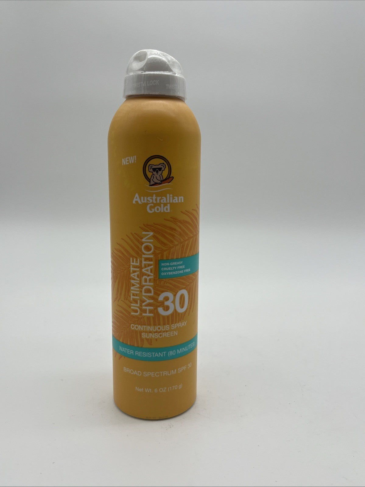 Australian Gold SPF30 Continuous Spray Sunscreen 6oz - Broad Spectrum Sun Protection