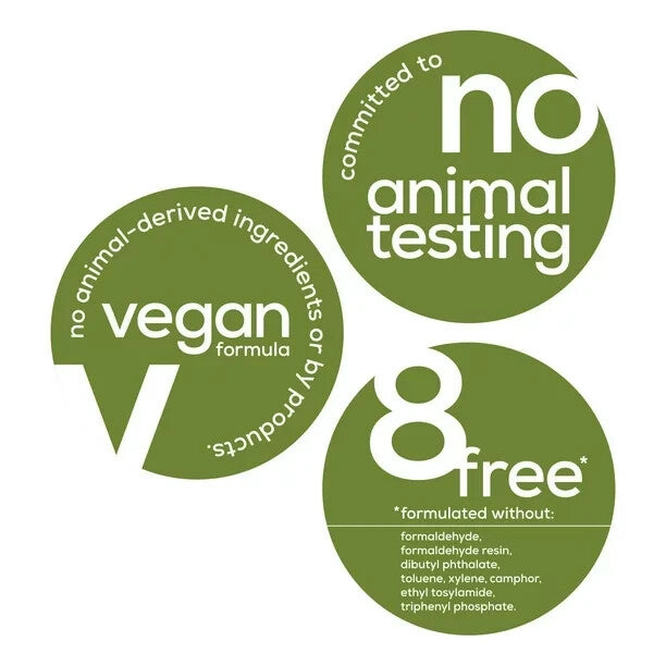 Vegan Nail Polish 8 Free Salon Quality Long-Lasting 0.46 Fl Oz - Drift Away