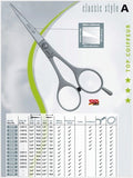 Professional Hairdressing Scissors 6 Inch Micro-Serrated Polished Shears