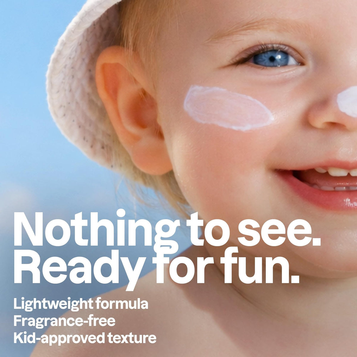 Unscented Mineral Sunscreen SPF 50 for Face & Body Baby Lotion 85g