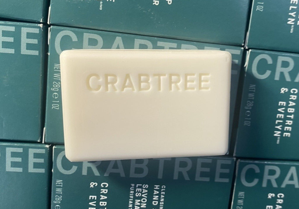 30 Pack Travel Size Hand Soap - Cleansing & Moisturizing 1oz Bars