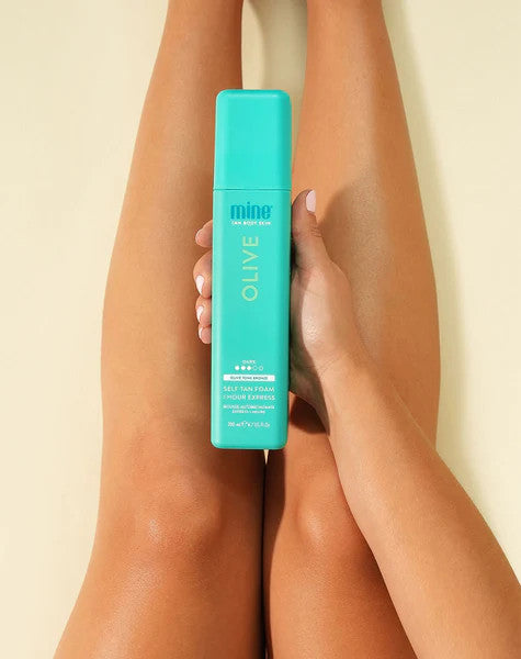 Self Tan Foam - Natural Olive Bronze, Super Dark, 6.7 Fl Oz