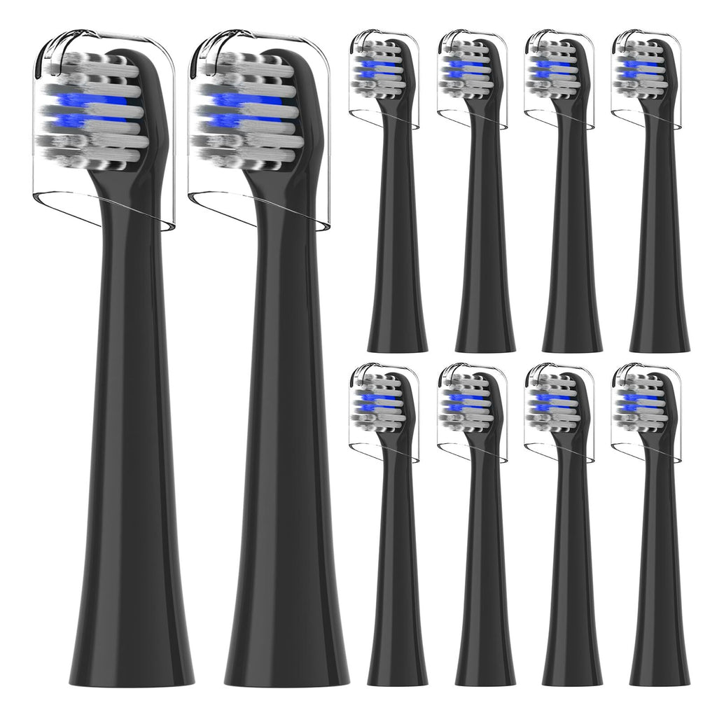 10 PCS Toothbrush Replacement Heads Compatible with Colgate Hum Electric Toothbrush