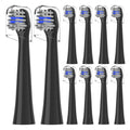 10 PCS Toothbrush Replacement Heads Compatible with Colgate Hum Electric Toothbrush