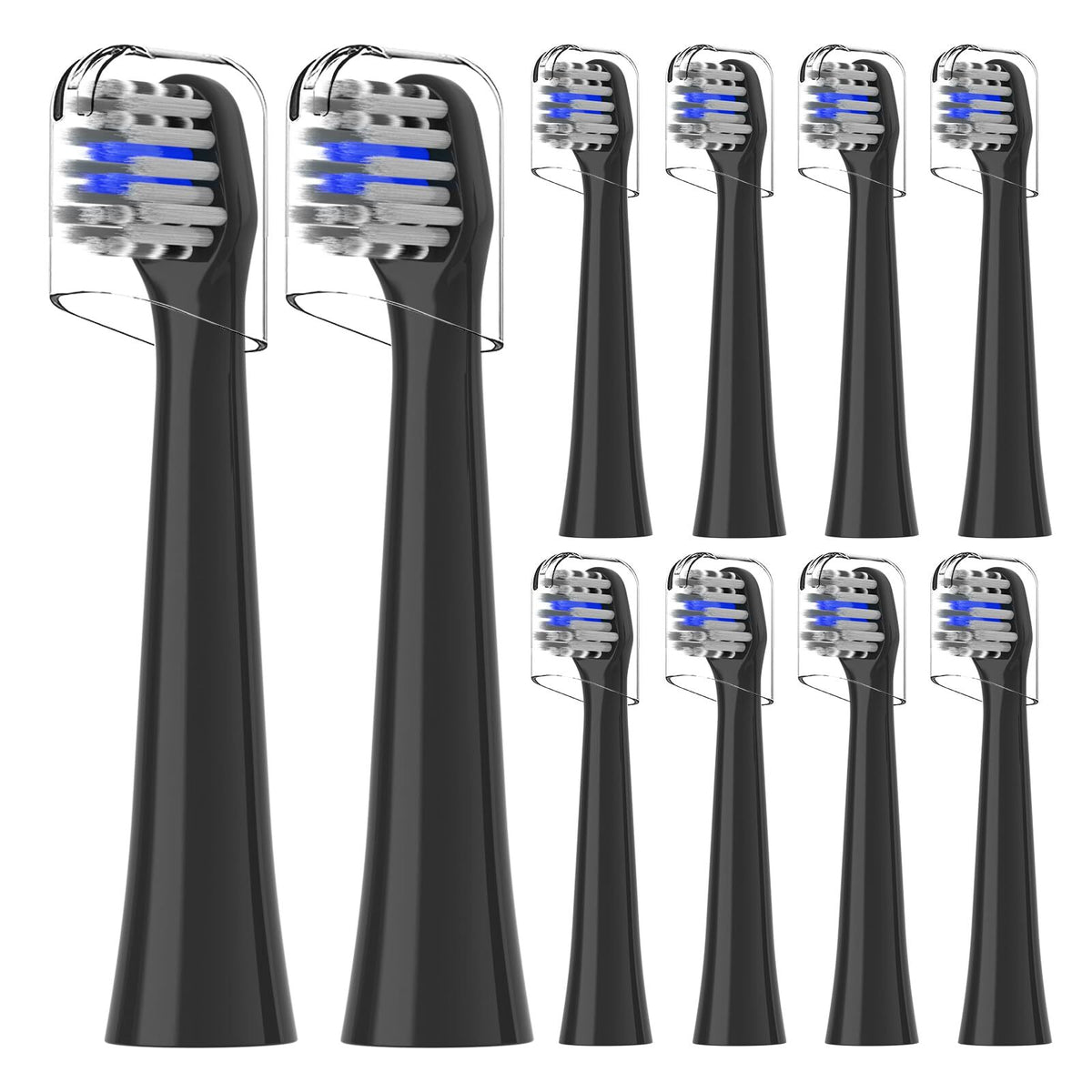 10 PCS Toothbrush Replacement Heads Compatible with Colgate Hum Electric Toothbrush