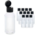 12 Pack 4oz BPA-Free Plastic Squeeze Bottles with Flip Cap for Paint & Cosmetics