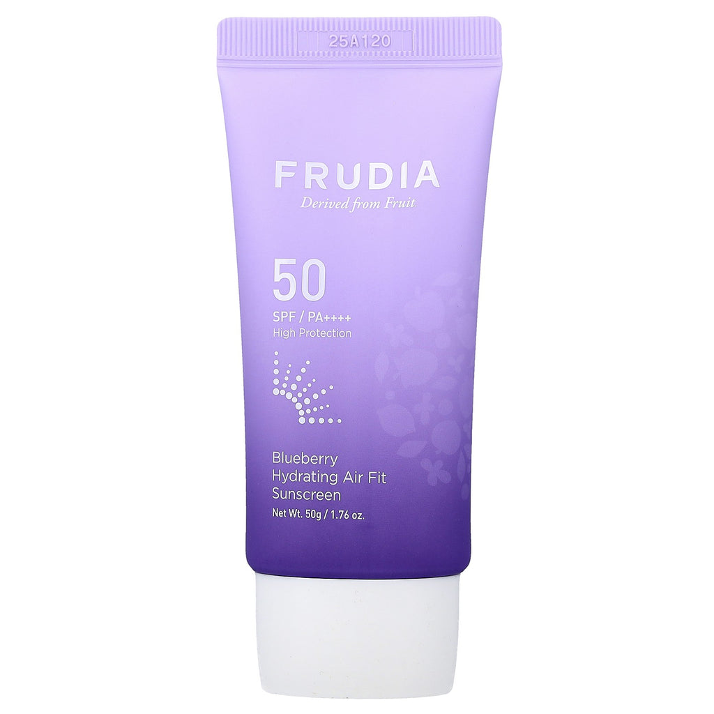 Blueberry Hydrating Sunscreen SPF 50 PA++++ 1.76 oz - Lightweight, Moisturizing