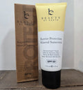 Mineral Sunscreen SPF 50 Zinc Oxide Reef Safe Cream 4 oz - Broad Spectrum UV Protection