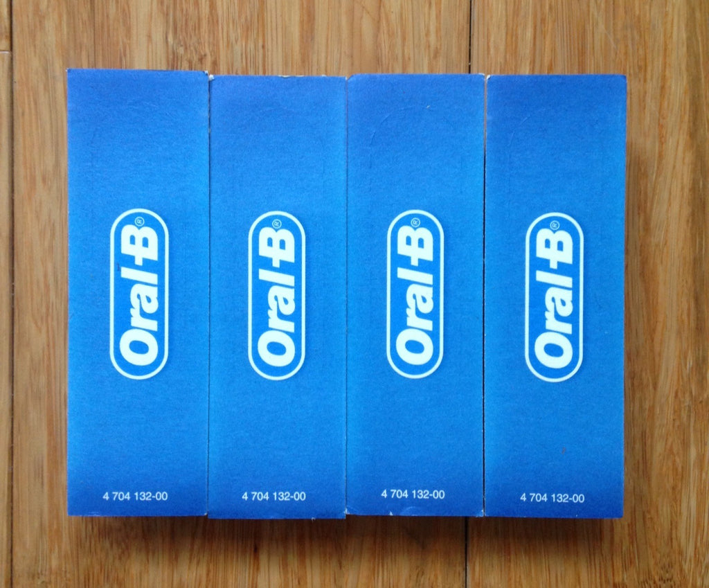 Oral-B Orthodontic Replacement Toothbrush Heads for Braces - 4 Pack