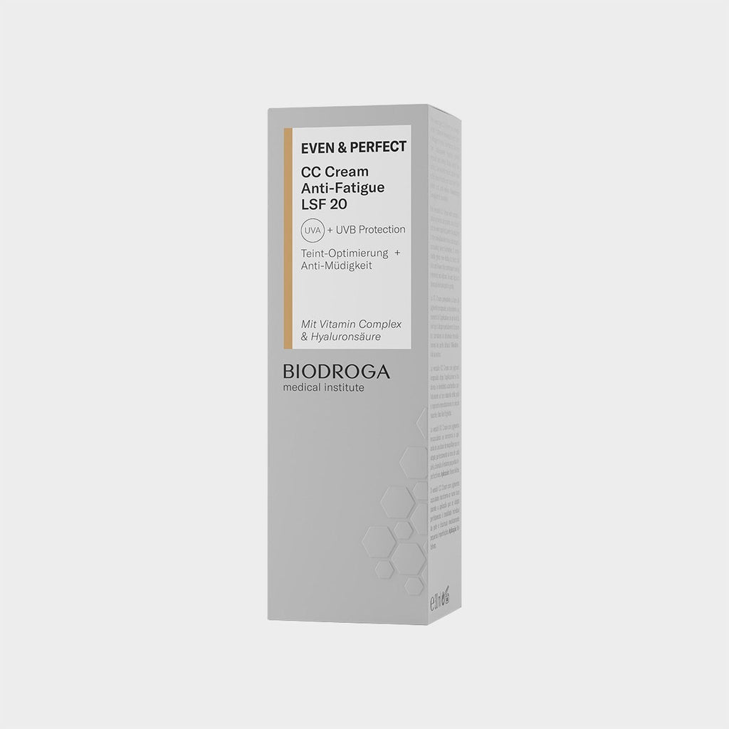 Anti-Fatigue CC Cream SPF 20 - Brightening Skin Corrector with Vitamin C & Collagen