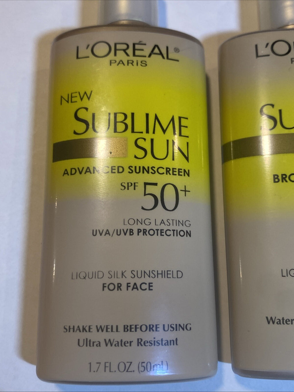 SPF 50+ Sunscreen Lotion - L'Oréal Sublime Sun Advanced 2 Pack