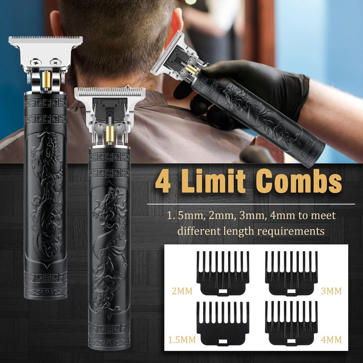Mini Electric Hair Trimmer Razor for Beard Hair Grooming - Waterproof & Cordless