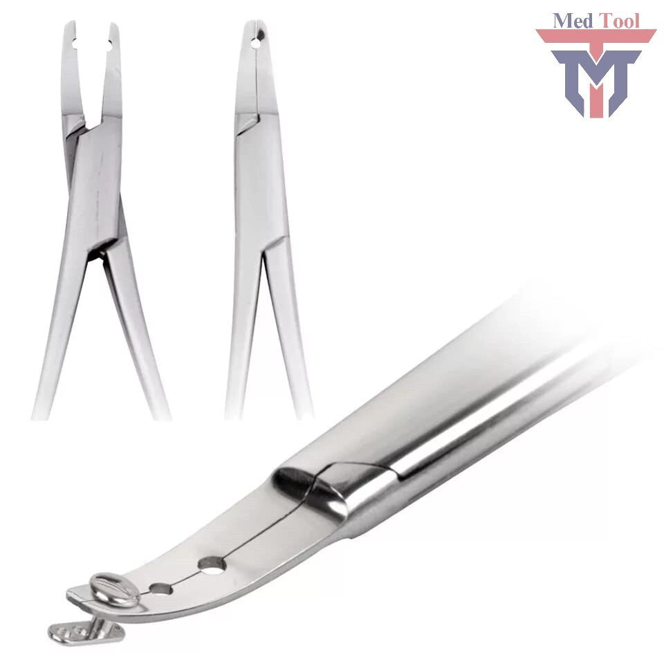 Dermal Anchor Holder 6" Body Piercing Forceps Hemostat Clamp Tool (3