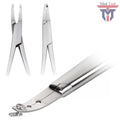 Dermal Anchor Holder 6" Body Piercing Forceps Hemostat Clamp Tool (3