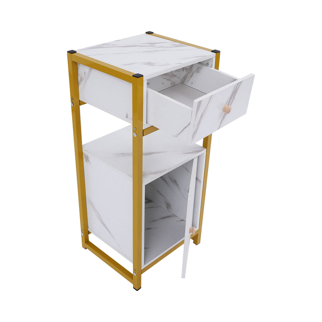 Hair Tool Rack with Drawer and Storage Cabinet for Barber Shop