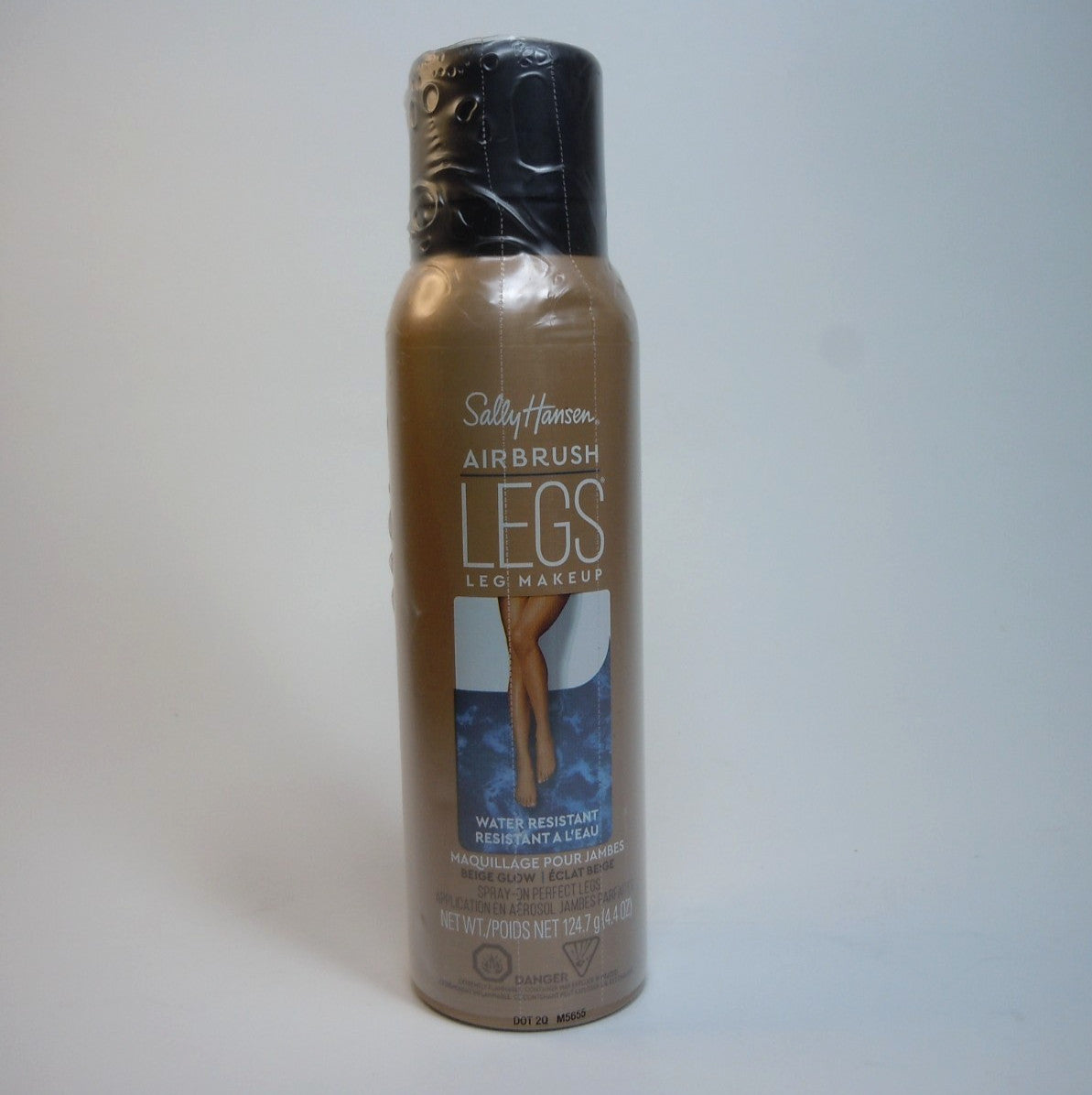 Water-Resistant Leg Makeup Spray - Airbrush Finish, Multiple Colors