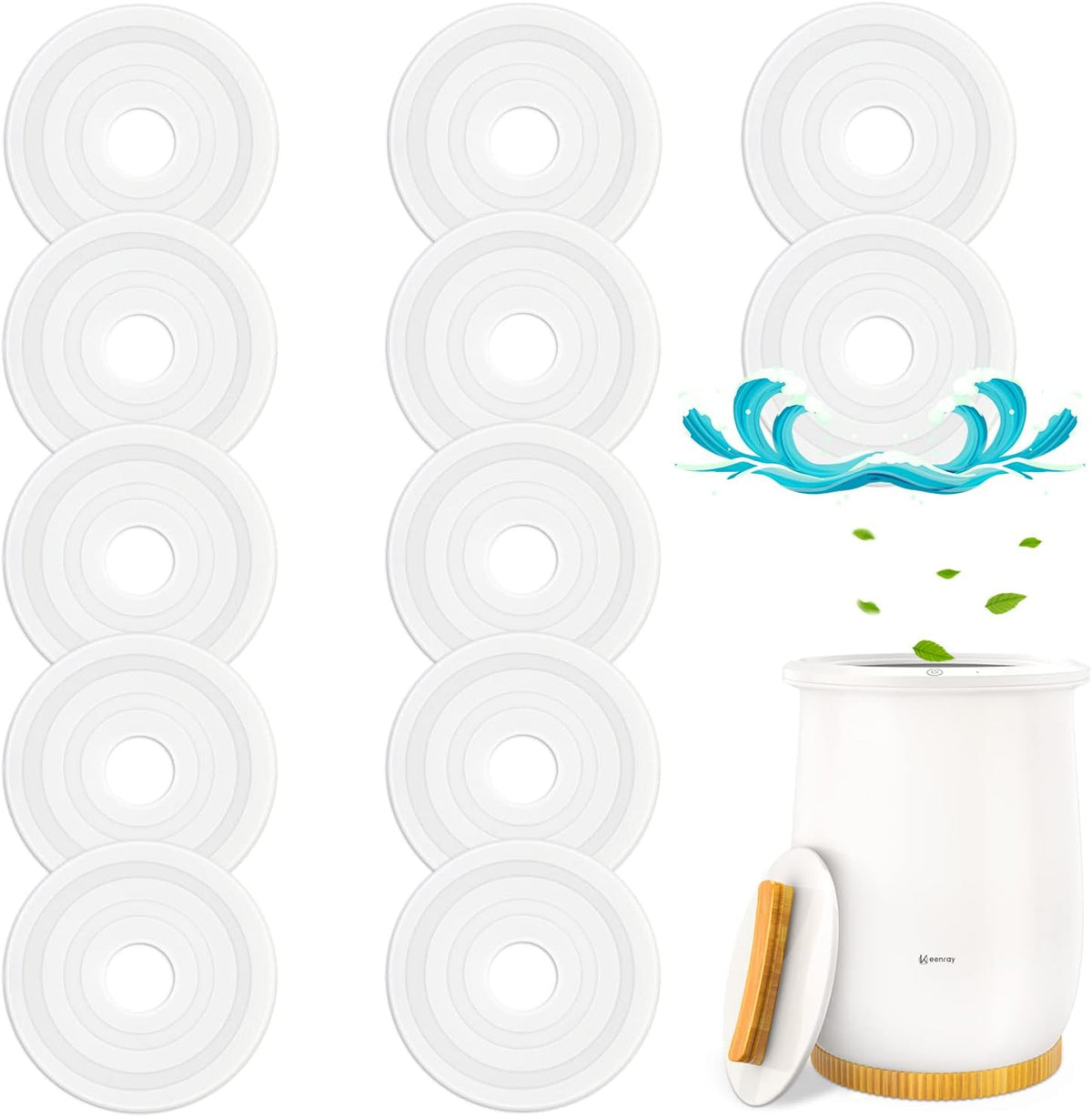 Fragrance Discs for Towel Warmer - Fresh Scented Pads, Long-Lasting Aromatherapy