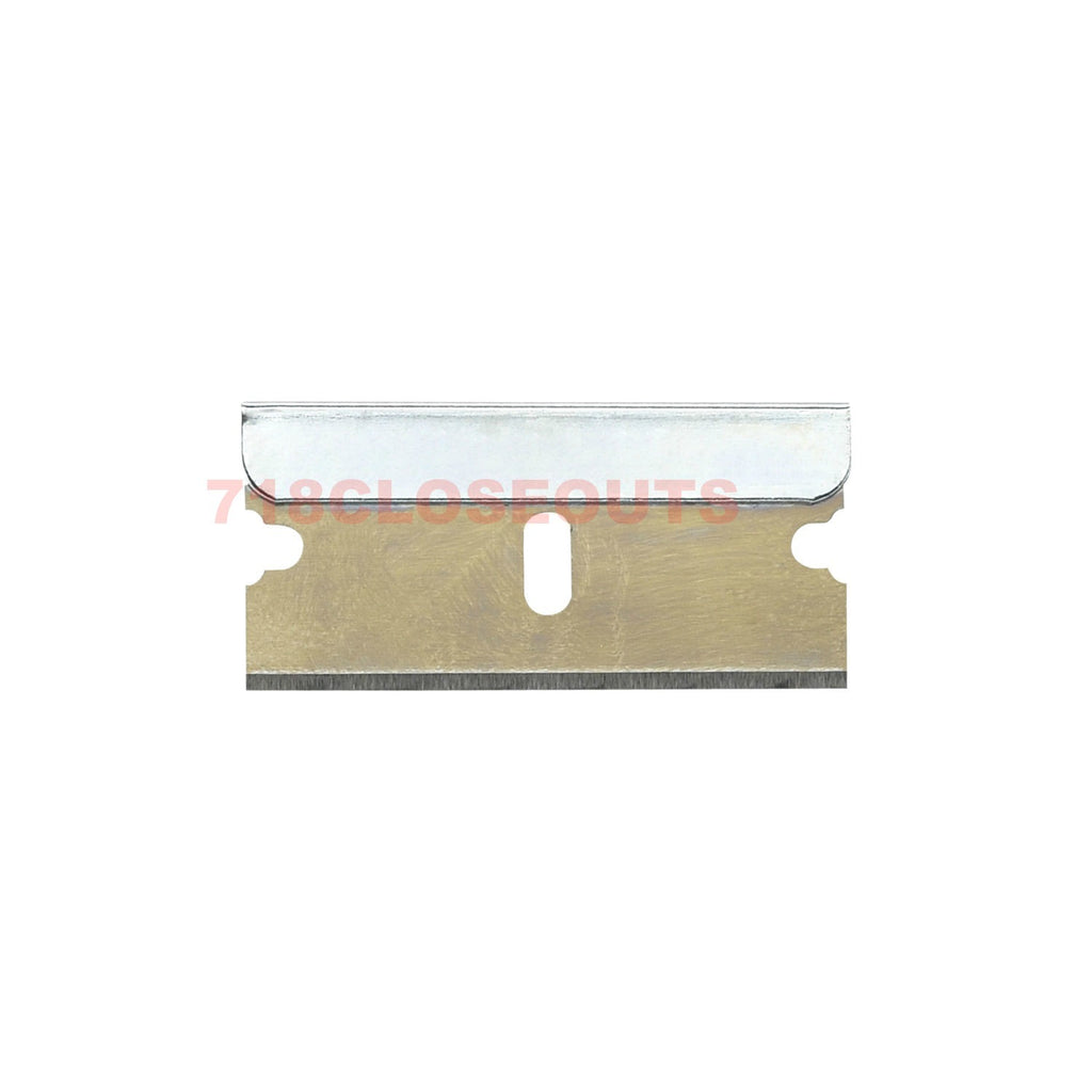 100 Pack Safety Razor Blades - Extra Sharp High Carbon Steel Blades for Shaving & Trimming